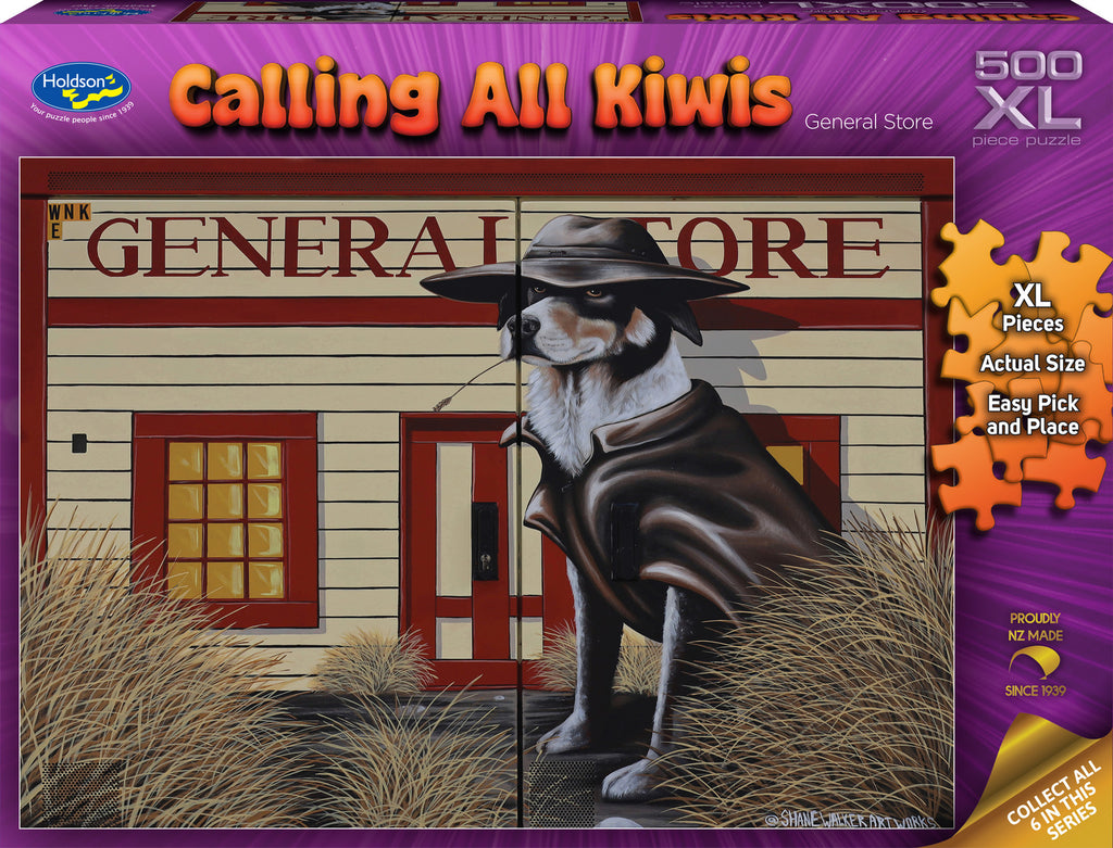 Holdson: General Store - Calling All Kiwis XL Piece Puzzle (500pc Jigsaw)