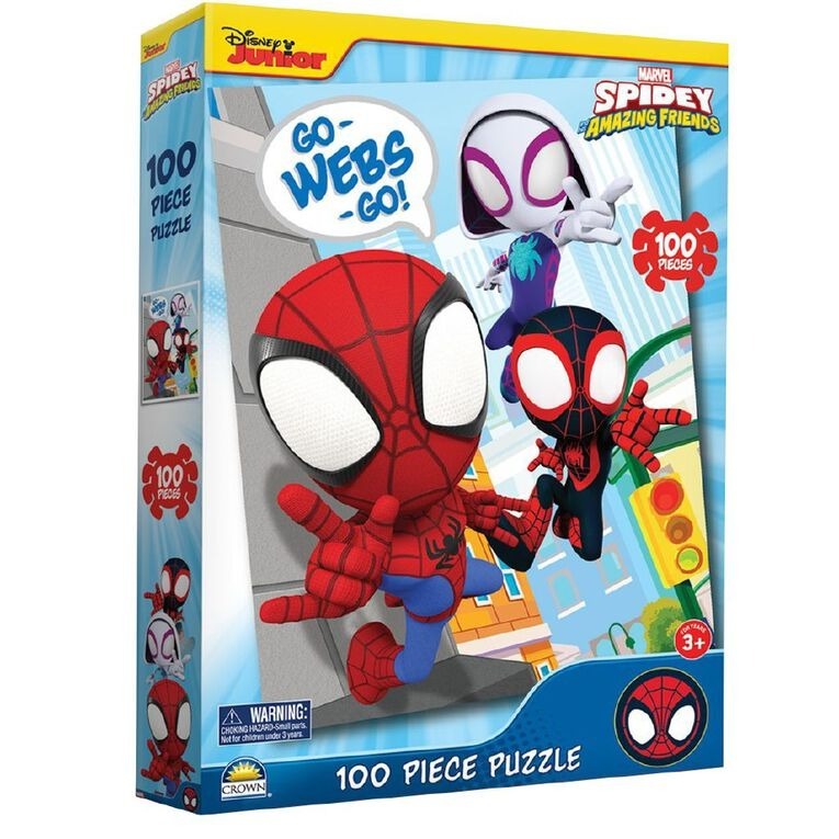 Crown: Spidey and His Amazing Friends - 100pc Puzzle