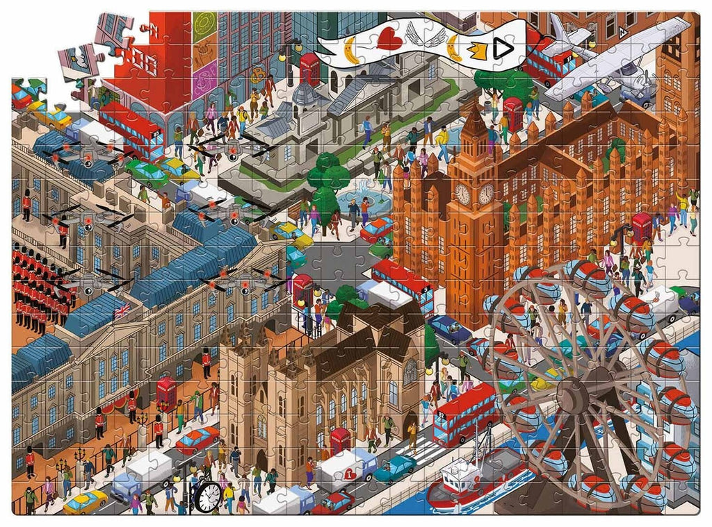 Mystery Puzzle Game: London - 300pcs Puzzle