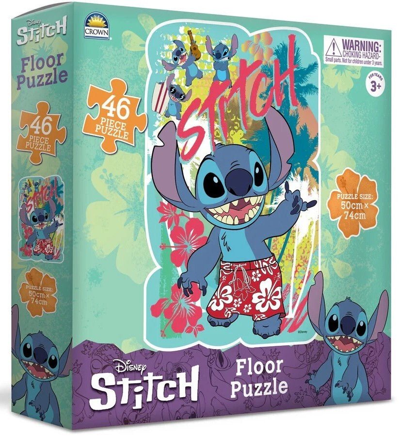 MJM: Disney Stitch - 46pc Floor Puzzle