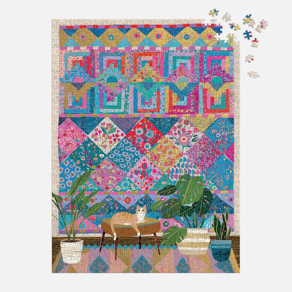 Galison: Quilters Corner - 1000 Piece Puzzle