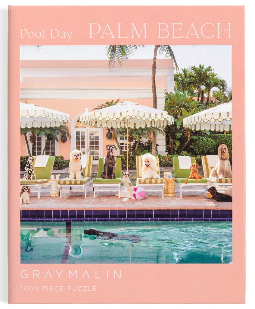 Galison: Palm Beach Pool Day - 1000 Piece Puzzle