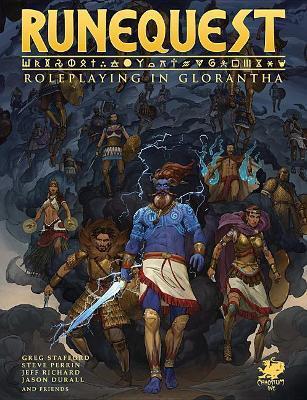 Runequest: Roleplaying in Glorantha Core Rulebook (Hardback)