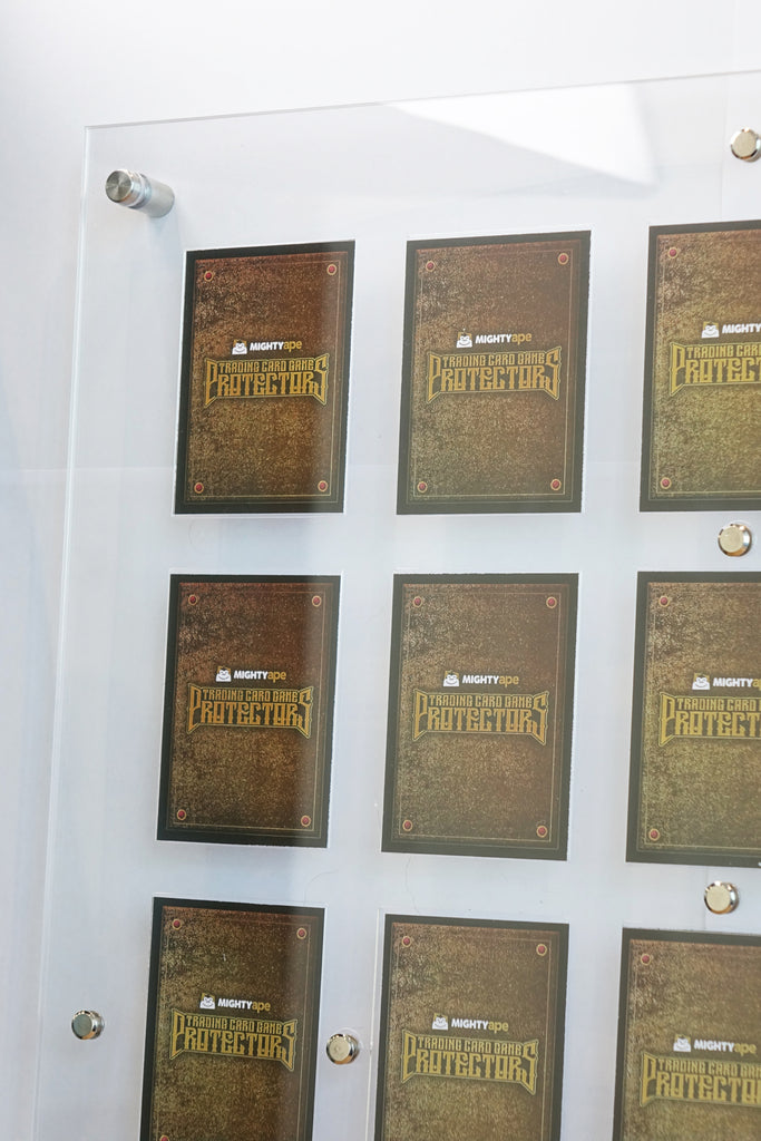 BrickFans Wall Mounted Trading Card Display Frame for 25 Cards