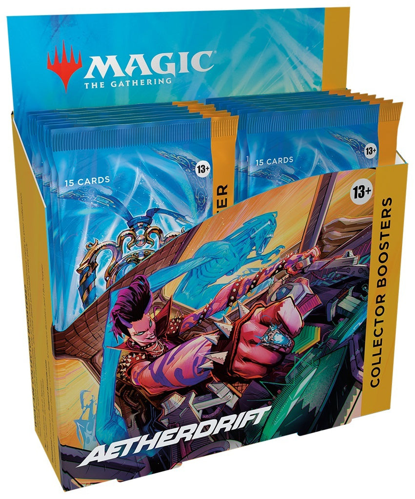 Magic the Gathering: Aetherdrift - Collector Booster Box (12x Booster Packs)