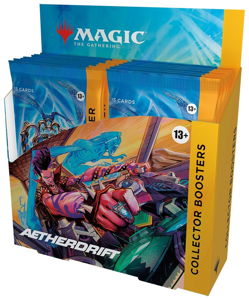 Magic the Gathering: Aetherdrift - Collector Booster Box (12x Booster Packs)