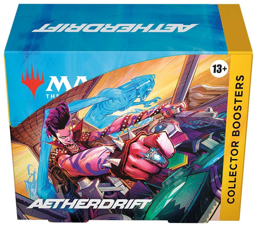 Magic the Gathering: Aetherdrift - Collector Booster Box (12x Booster Packs)