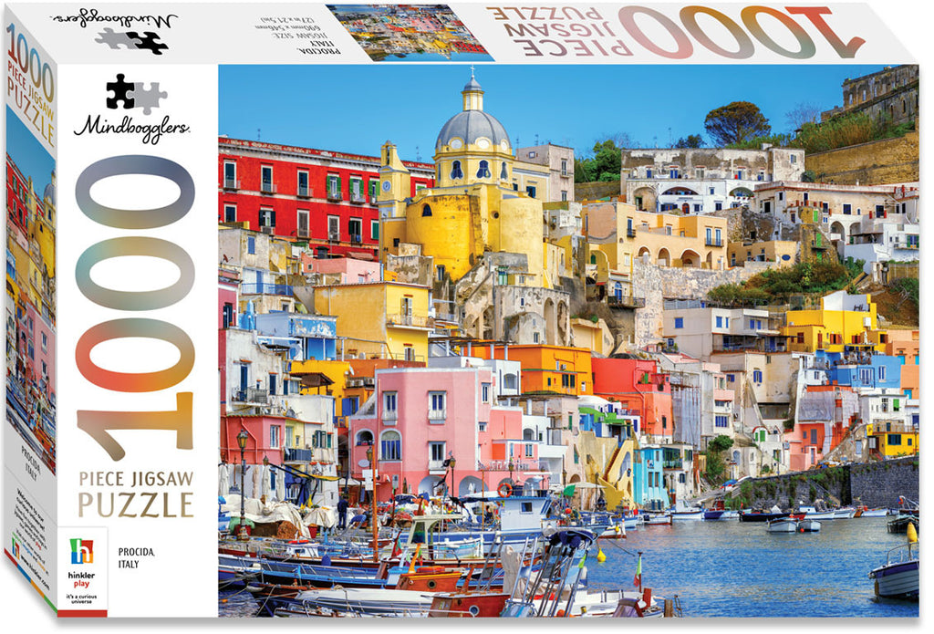 Hinkler: Procida Italy - Mindbogglers Puzzle (1000pc Jigsaw)