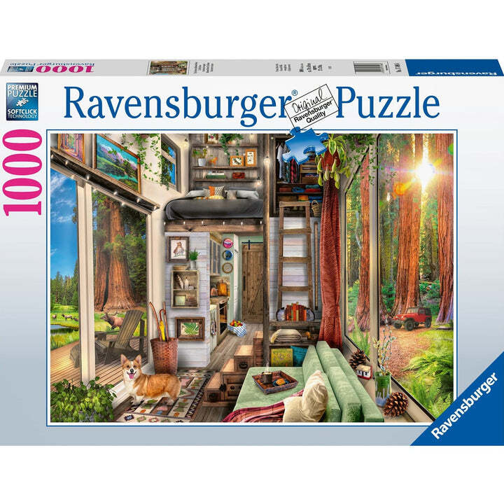 Ravensburger: Redwood Forest Tiny House Puzzle (1000pc Jigsaw)