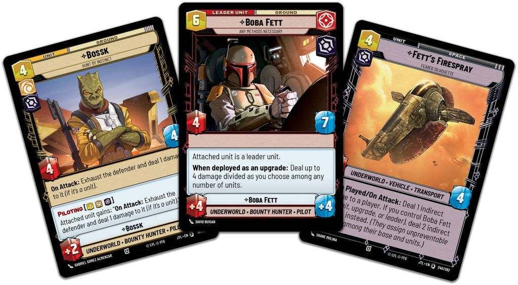 Star Wars Unlimited: Jump to Lightspeed - Spotlight Deck (Boba Fett)