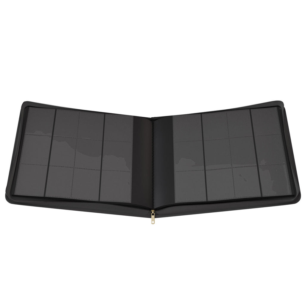 Palms Off: Mega Capacity - 12 Pocket Binder - Black and Gold (960 slot)