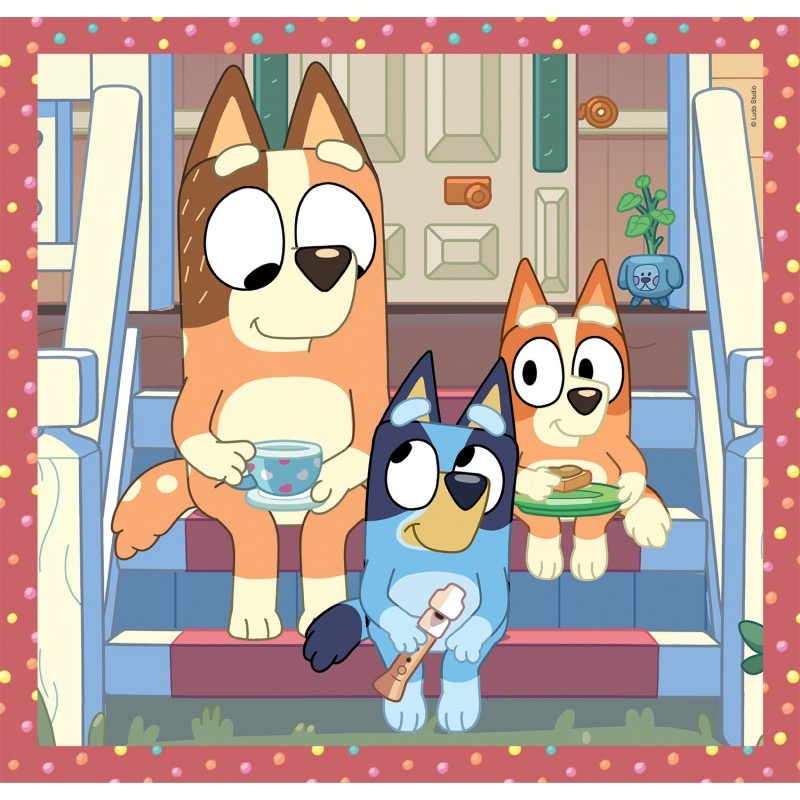 Clementoni: Bluey - Puzzles (3x48pc Jigsaws)