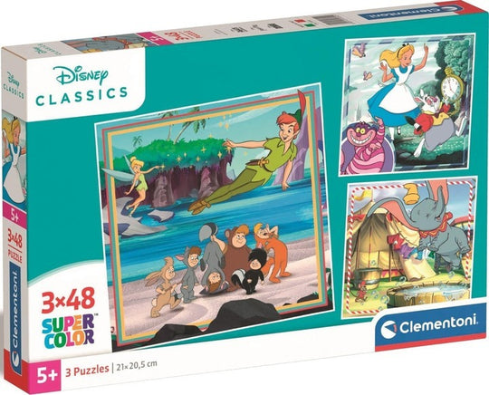 Clementoni: Disney Classics - Puzzles (3x48pc Jigsaws)