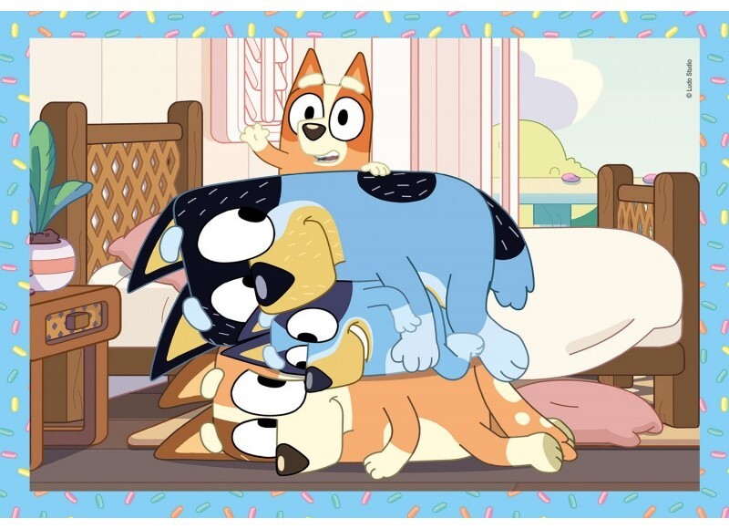 Clementoni: Bluey - Puzzles (12, 16, 20, 24pc Jigsaws)