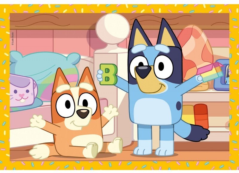 Clementoni: Bluey - Puzzles (12, 16, 20, 24pc Jigsaws)