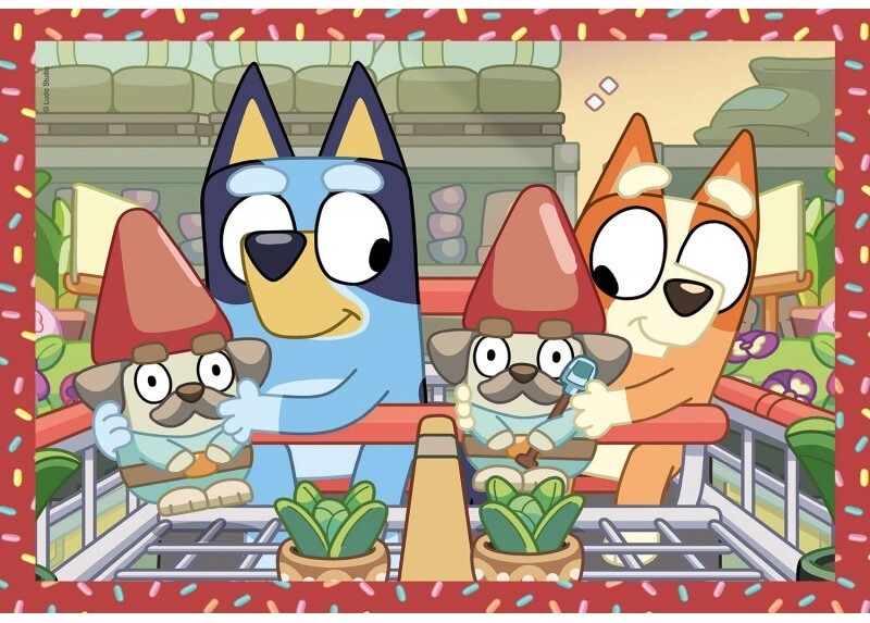 Clementoni: Bluey - Puzzles (12, 16, 20, 24pc Jigsaws)
