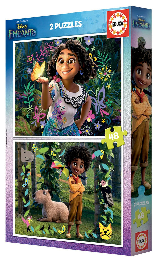 Educa: Ecanto - Puzzles (2x48pc Jigsaws)