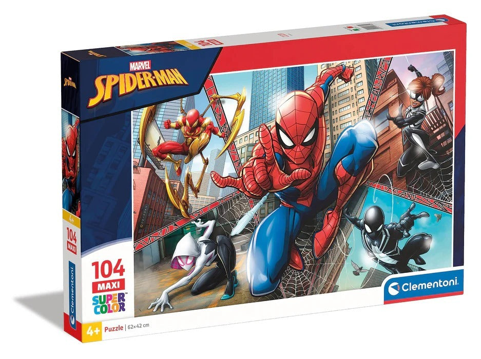 Clementoni: Marvel Spiderman Maxi - Puzzle (104pc Jigsaw)