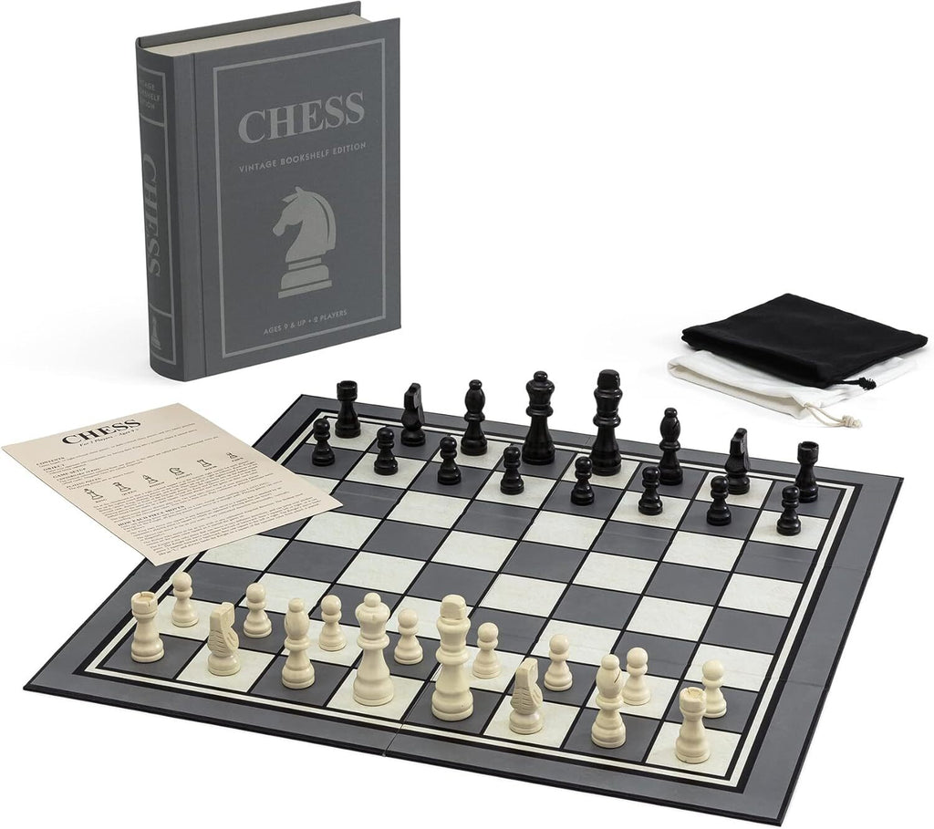 Chess - Vintage Bookshelf Edition