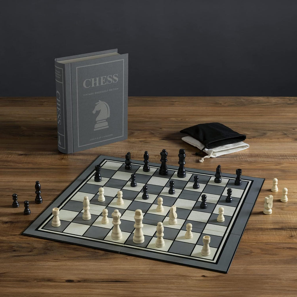 Chess - Vintage Bookshelf Edition