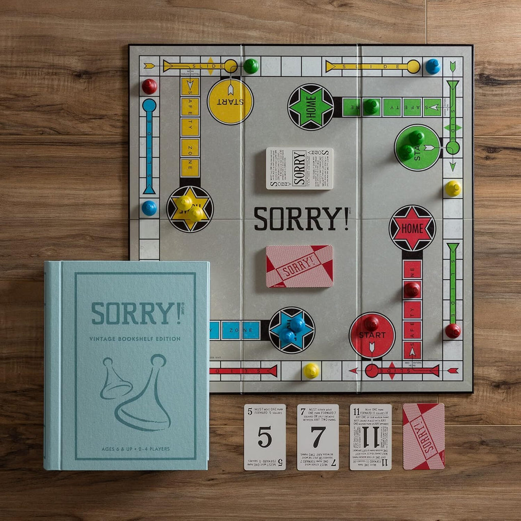 Sorry! - Vintage Bookshelf Edition