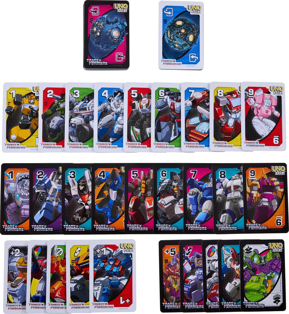 UNO Flip - Transformers Edition