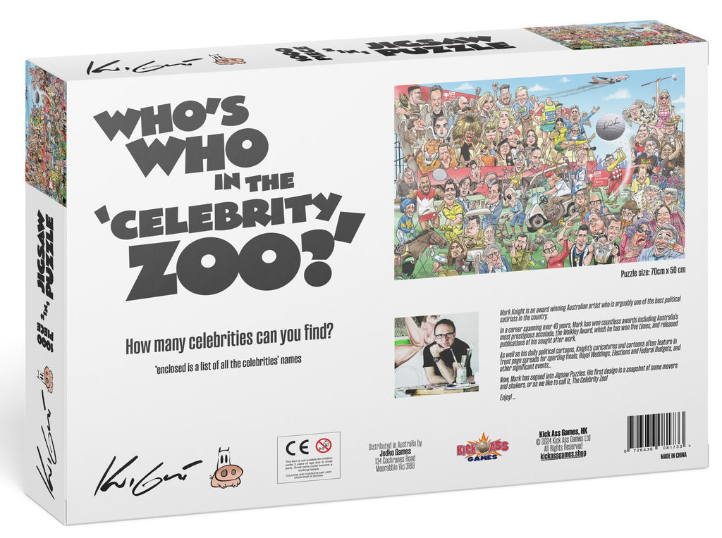 Celebrity Zoo: #1 - Puzzle (1000pc Jigsaw)