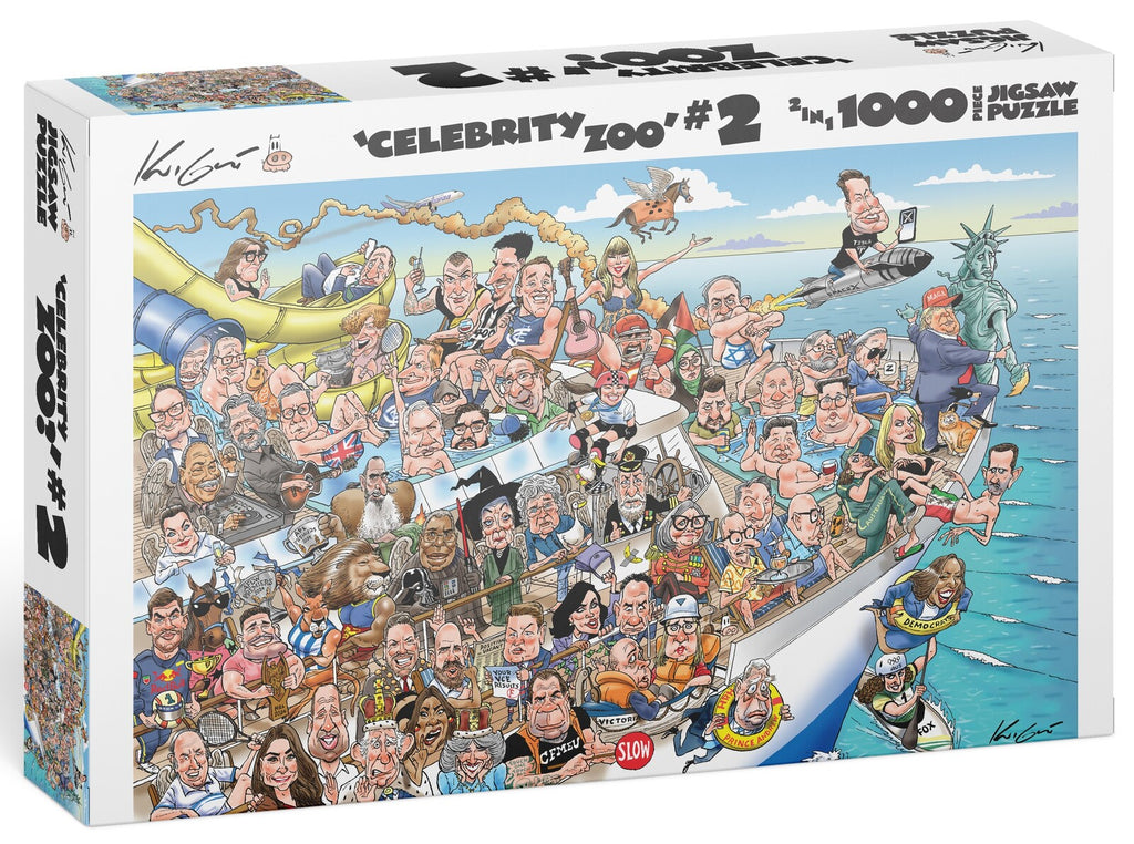 Celebrity Zoo: #2 - Puzzle (1000pc Puzzle)