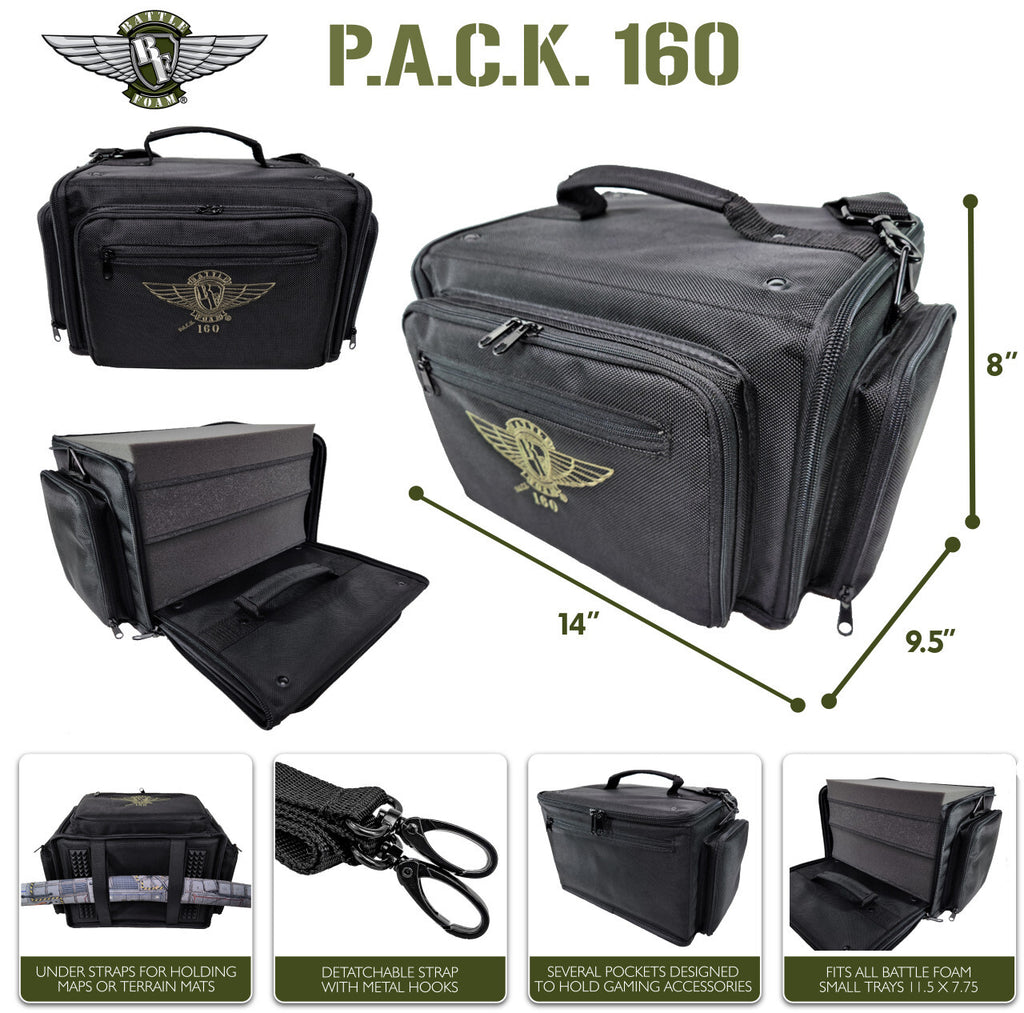 Battlefoam: P.A.C.K. 160 - Standard Load Out (Black)