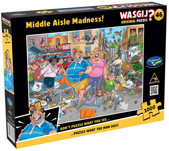 Wasgij Original #46: Middle Aisle Madness - Puzzle (1000pc Jigsaw)