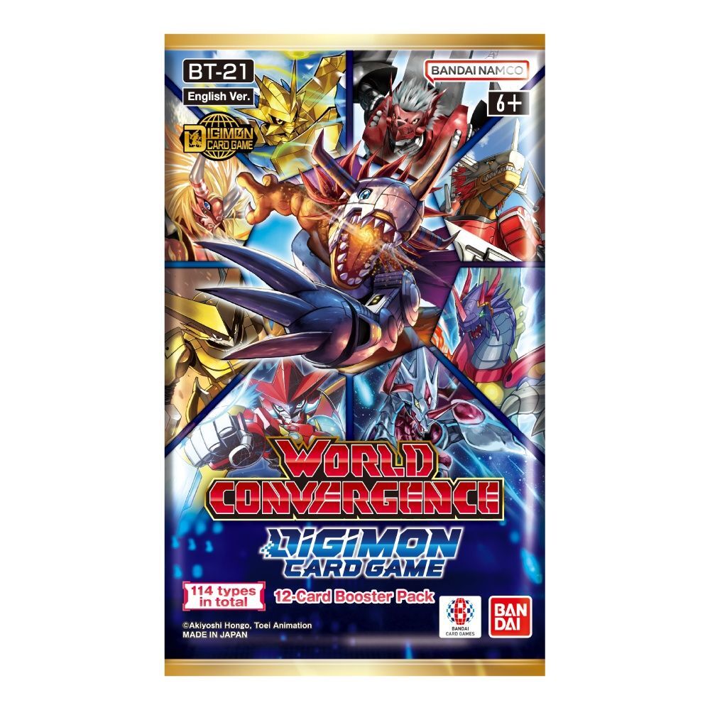 Digimon Card Game: World Convergence [BT21] - Booster Box (24x Booster Packs)