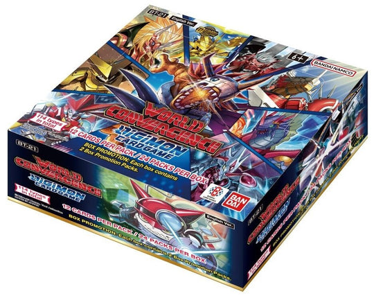 Digimon Card Game: World Convergence [BT21] - Booster Box (24x Booster Packs)