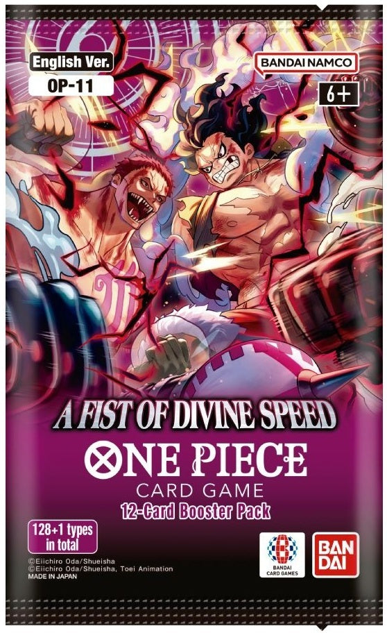 One Piece TCG: A Fist of Divine Speed [OP-11] - Booster Pack (Single Booster)
