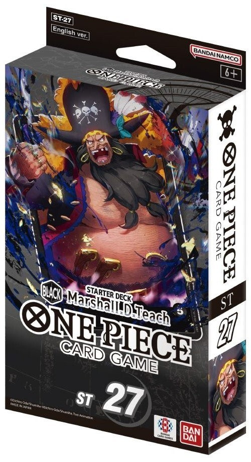 One Piece TCG: Marshall.D.Teach (Black) - Starter Deck [ST-27]