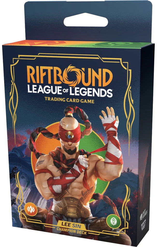 Riftbound: League of Legends TCG - Origins Champion Deck (Lee Sin)