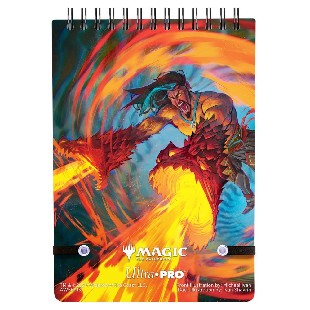 Ultra Pro - MTG: Tarkir: Dragonstorm - Spiral Life Pad