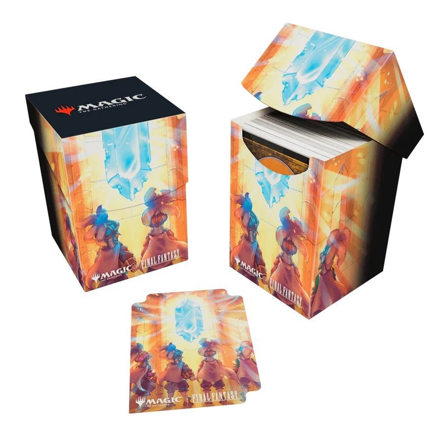 Ultra Pro: MTG x Final Fantasy - 100+ Deck Box (The Crystal’s Chosen)