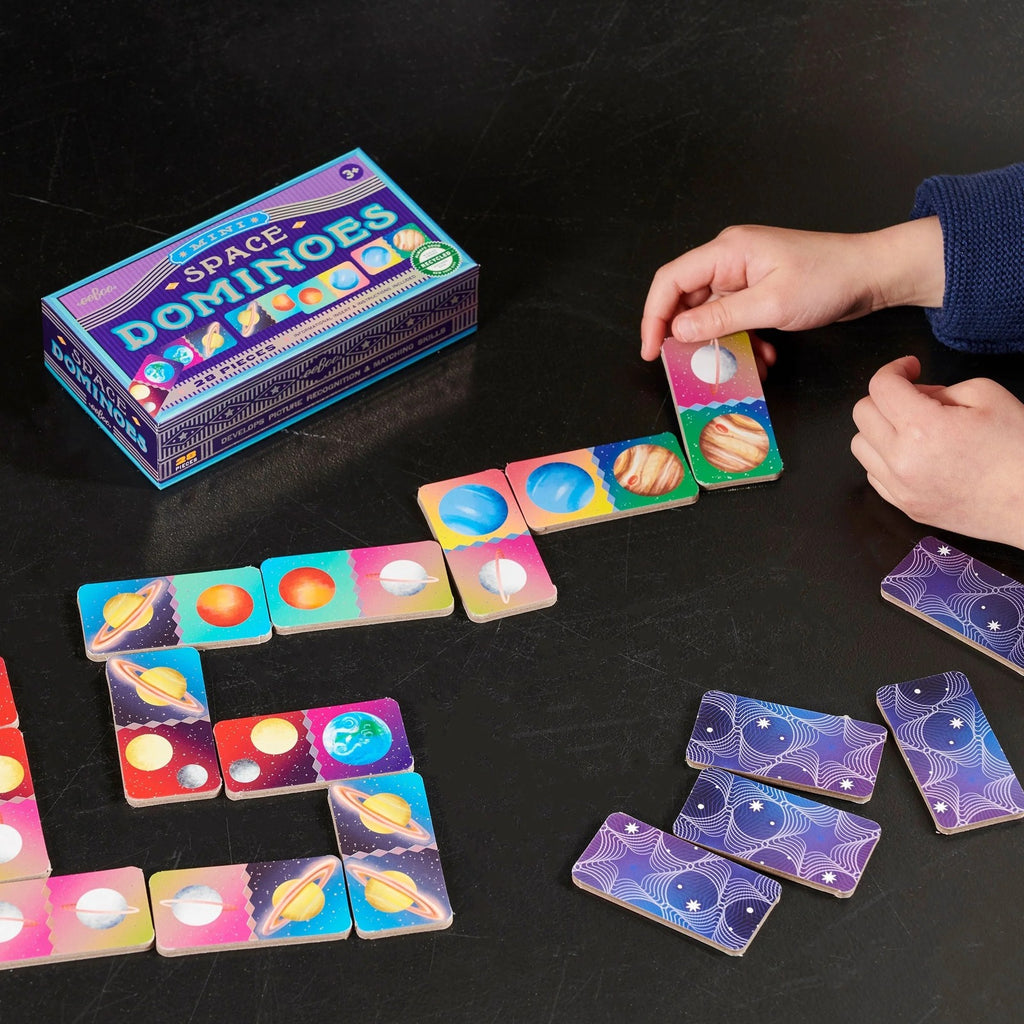 eeBoo: Mini Dominoes - Space