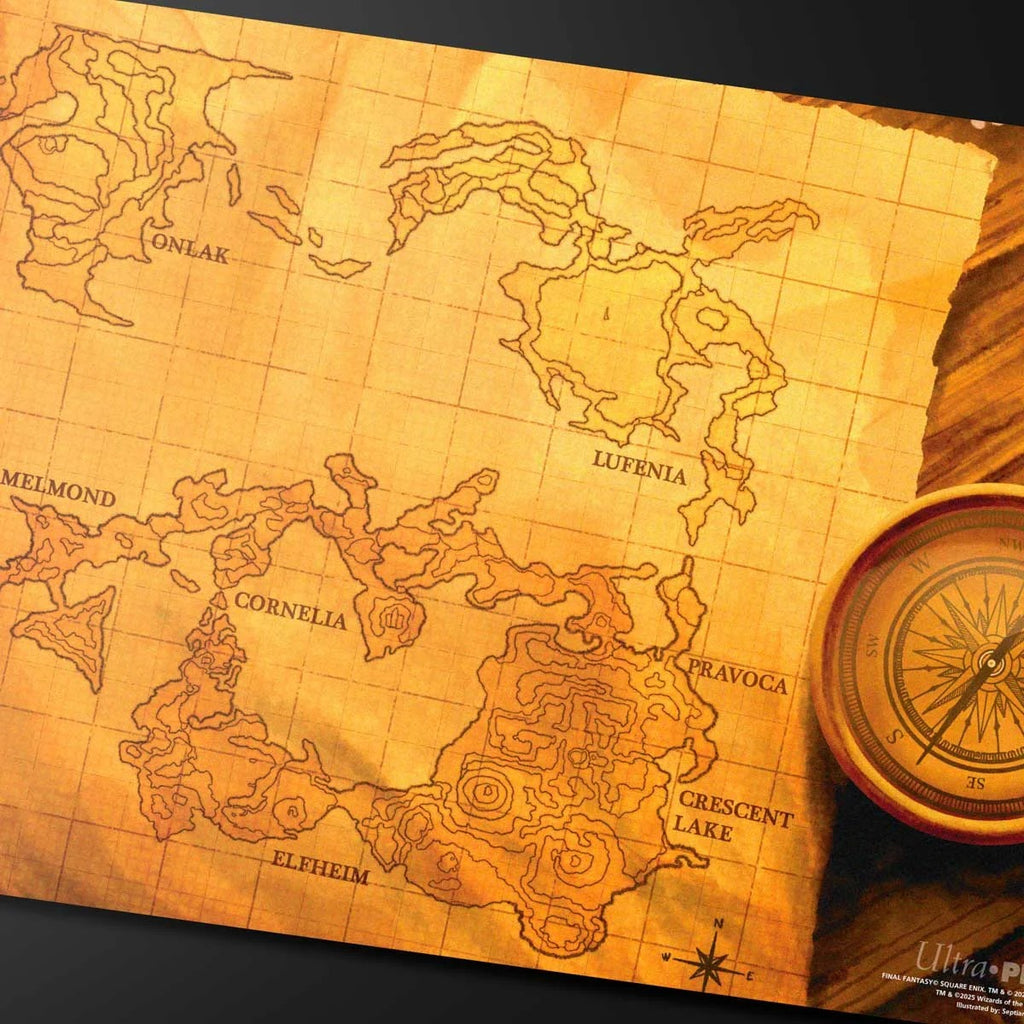 Ultra Pro: MTG x Final Fantasy - Playmat (World Map)