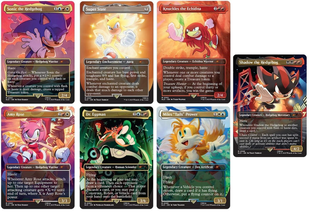 Magic the Gathering - Secret Lair x Sonic: Friends & Foes (Non-Foil)