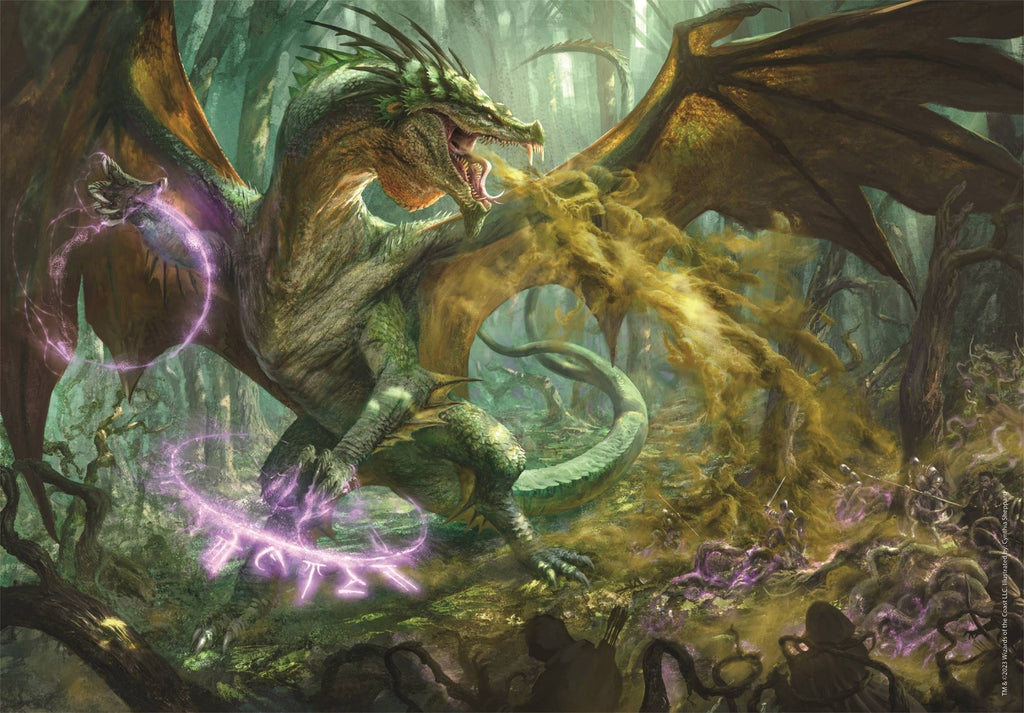 Clementoni: Dungeons & Dragons Puzzle (1000pc Jigsaw)