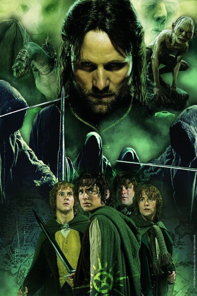 Clementoni: Lord of the Rings - Ruins of the Watchtower Puzzle (1000pc Jigsaw)