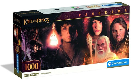 Clementoni: Lord of the Rings - Panorama Puzzle (1000pc Jigsaw)