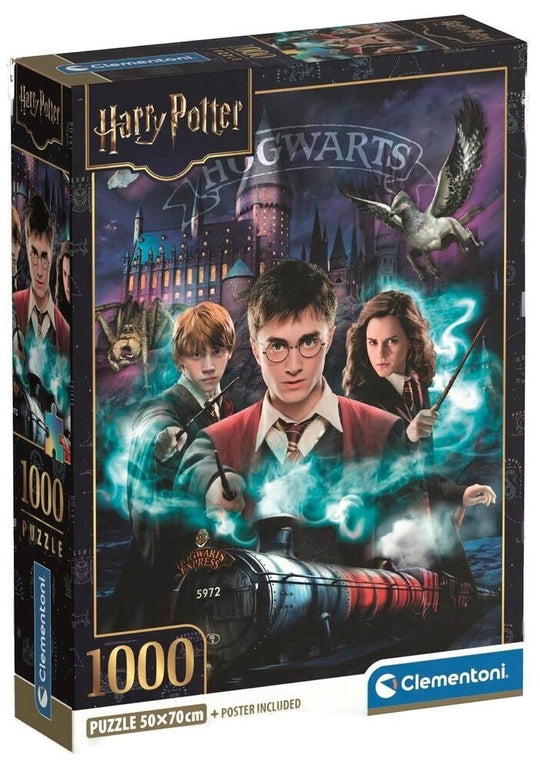 Clementoni: Harry Potter - Hogwarts Castle Puzzle (1000pc Jigsaw)