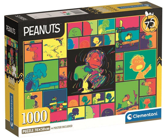Clementoni: Peanuts - Modern Art Puzzle (1000pc Jigsaw)