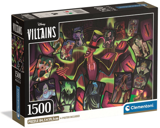 Clementoni: Disney Villains Puzzle (1000pc Jigsaw)