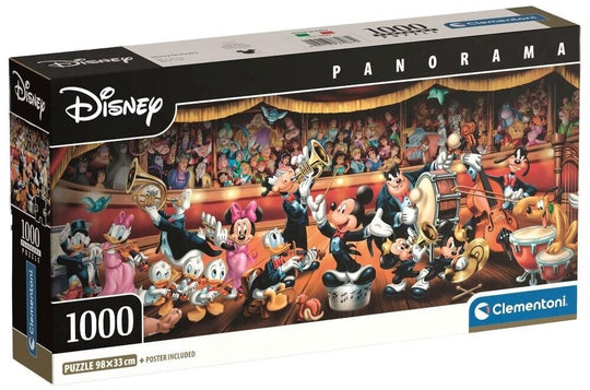 Clementoni: Disney Orchestra - Panorama Puzzle (1000pc Jigsaw)