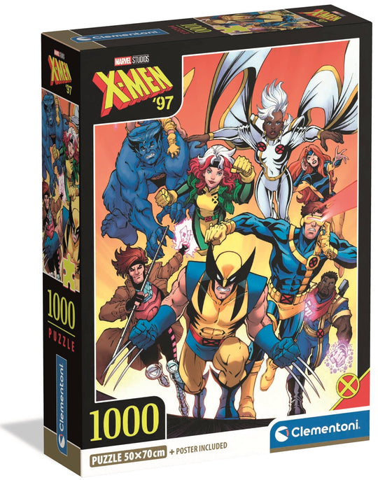 Clementoni: Marvel, X-Men Puzzle (1000pc Jigsaw)