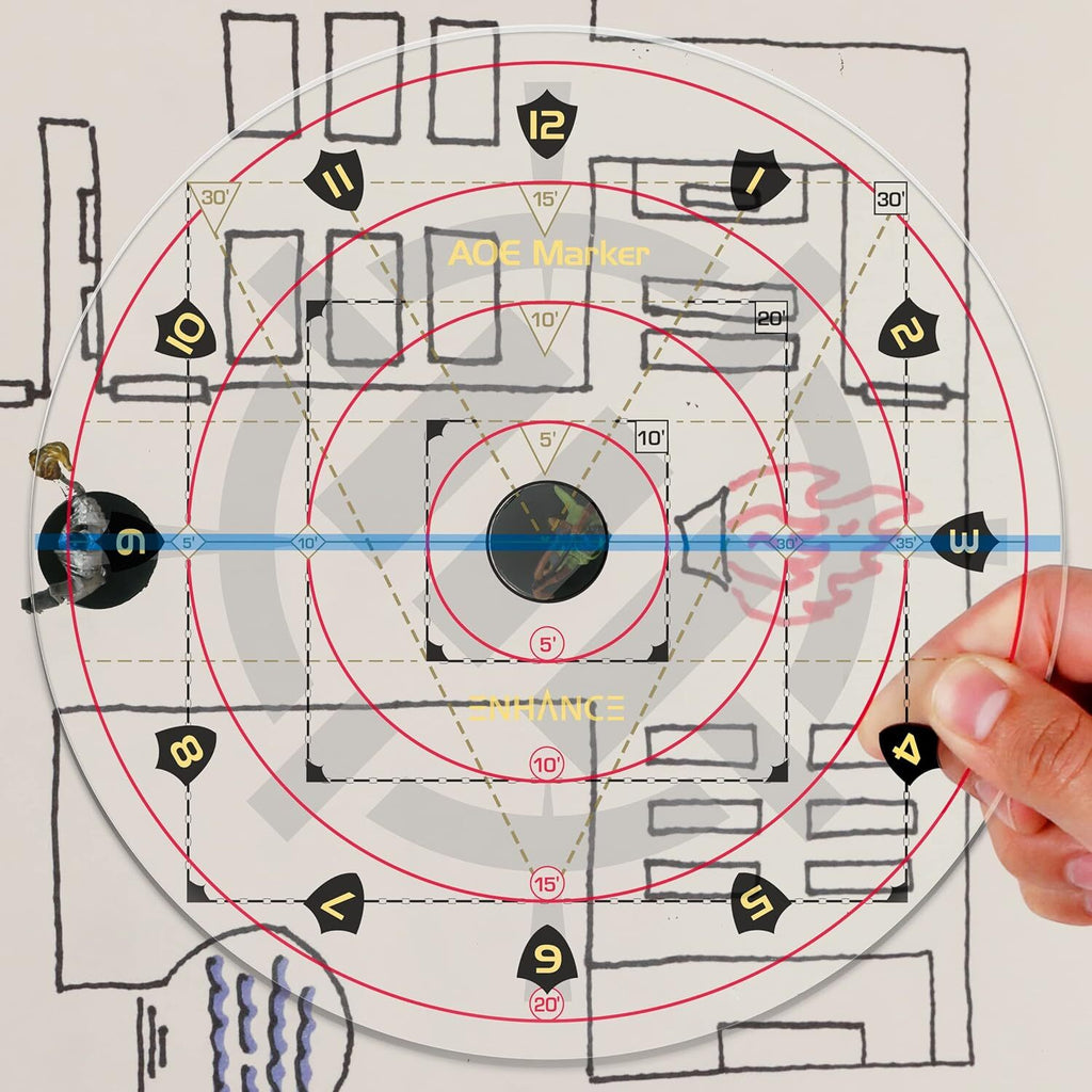 Enhance Tabletop: AOE Damage Marker - Clear