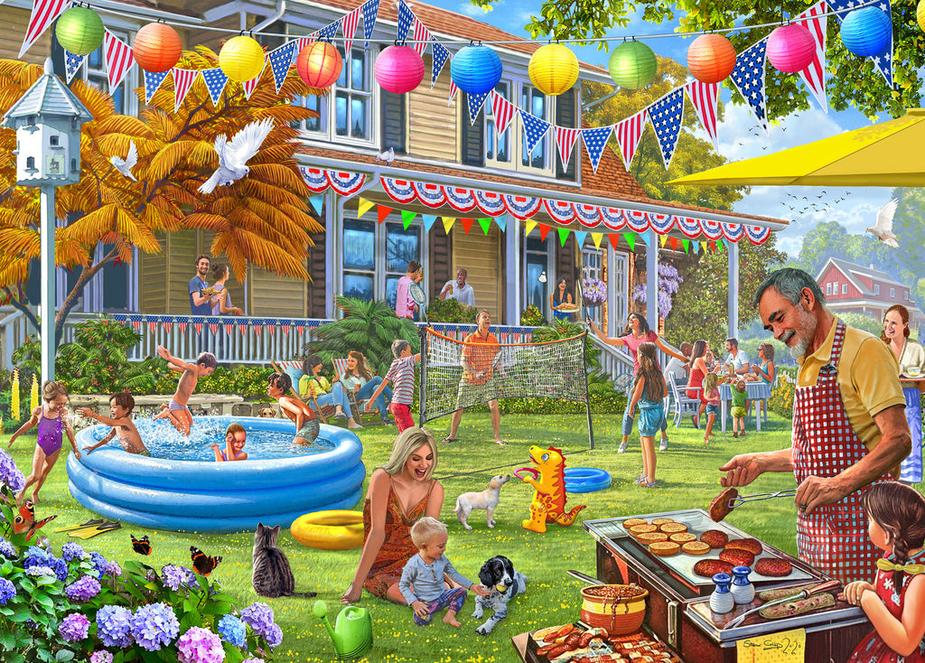Holdson: Rhythm of Life - BBQ Bliss Puzzle (1000pc Jigsaw)